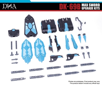 DNA Design DK-69B Max Sword Upgrade Kits